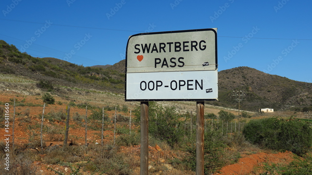 Südafrika, Swartberg Pass, Nationaldenkmal