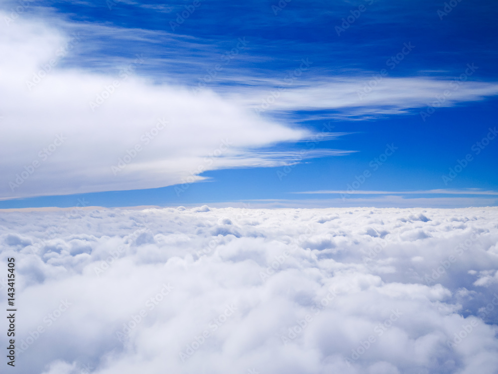 空 雲の上