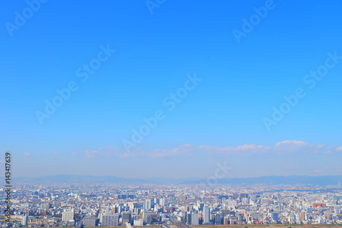 大阪の都市風景 