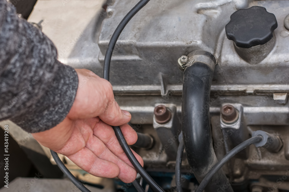 Car inspection, fault check Car inspection, fault check