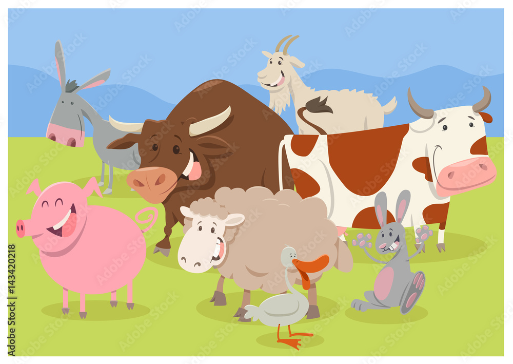cute farm animal characters cute farm animal characters