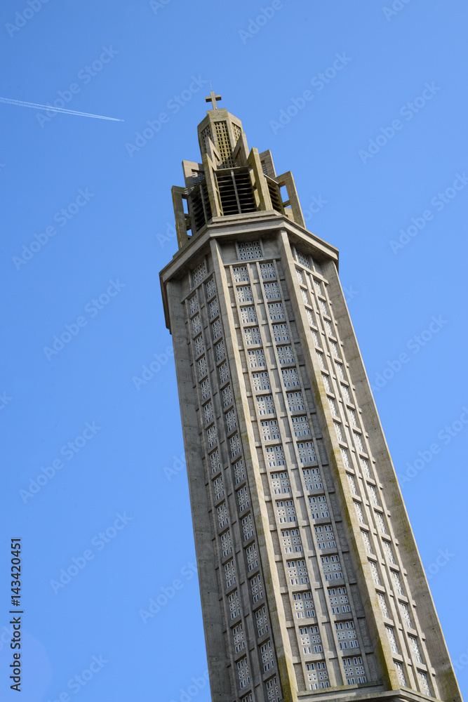 Clocher de l'église Saint-Joseph au Havre Clocher de l'église Saint-Joseph au Havre