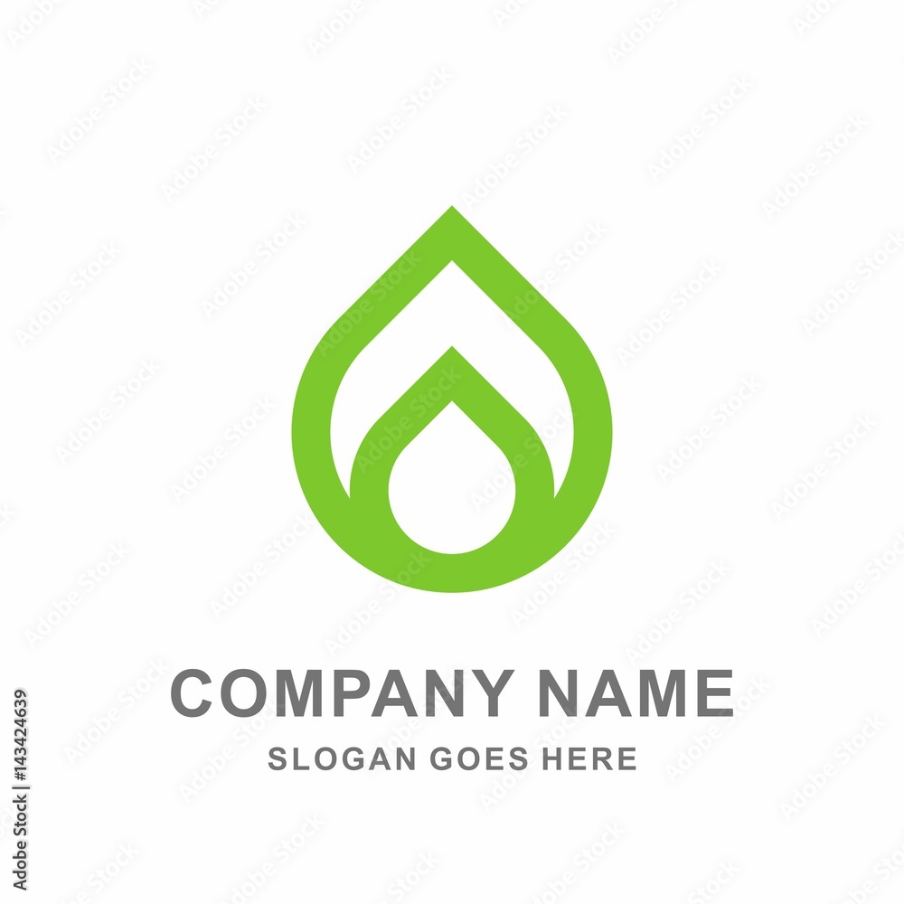 Simple Organic Green Leaf Nature Farm Vegetables Agriculture Phone Apps Business Company Stock Vector Logo Design Template Simple Organic Green Leaf Nature Farm Vegetables Agriculture Phone Apps Business Company Stock Vector Logo Design Template