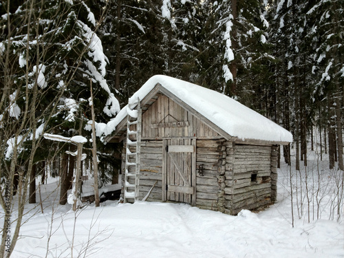 Finnische Waldhütte © ArcticMonkey