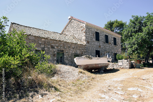 An old house on the island Lastovo