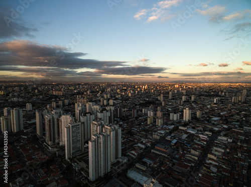 Aerial View of Sao Paulo, Brazil photo