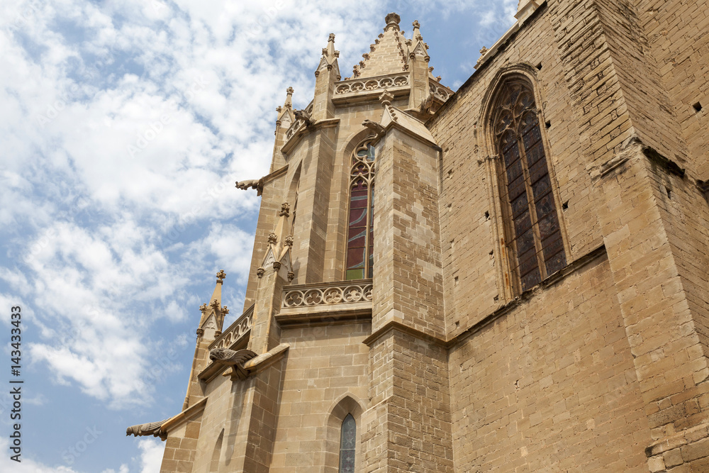 Cathedral,Manresa, Catalonia,Spain. Cathedral,Manresa, Catalonia,Spain.
