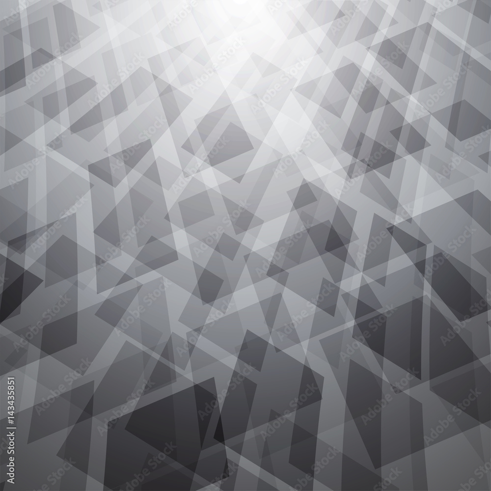 Obraz premium Abstract background with white and gray objects