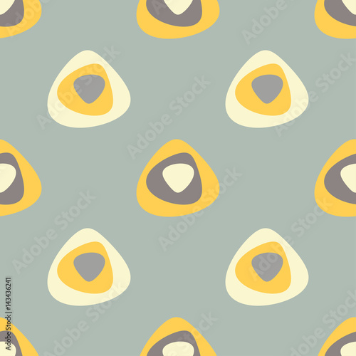 Seamless vector geometric pattern.