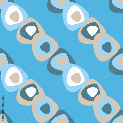 Seamless vector geometric pattern.