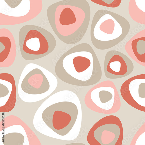 Seamless vector geometric pattern.