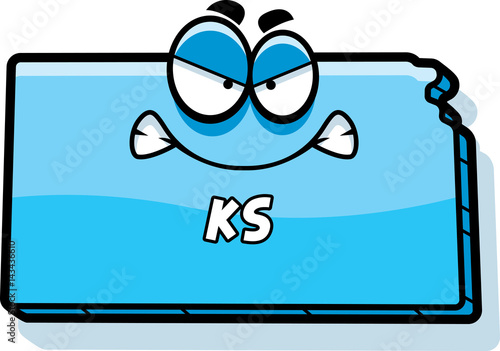 Cartoon Angry Kansas