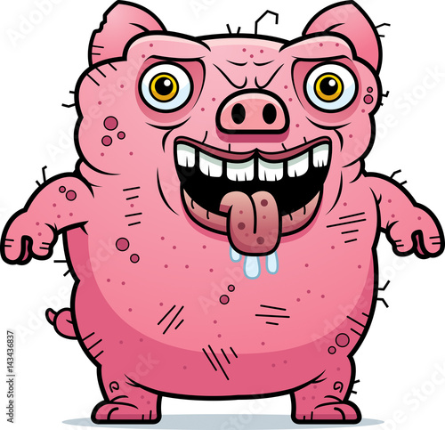 Ugly Pig Standing