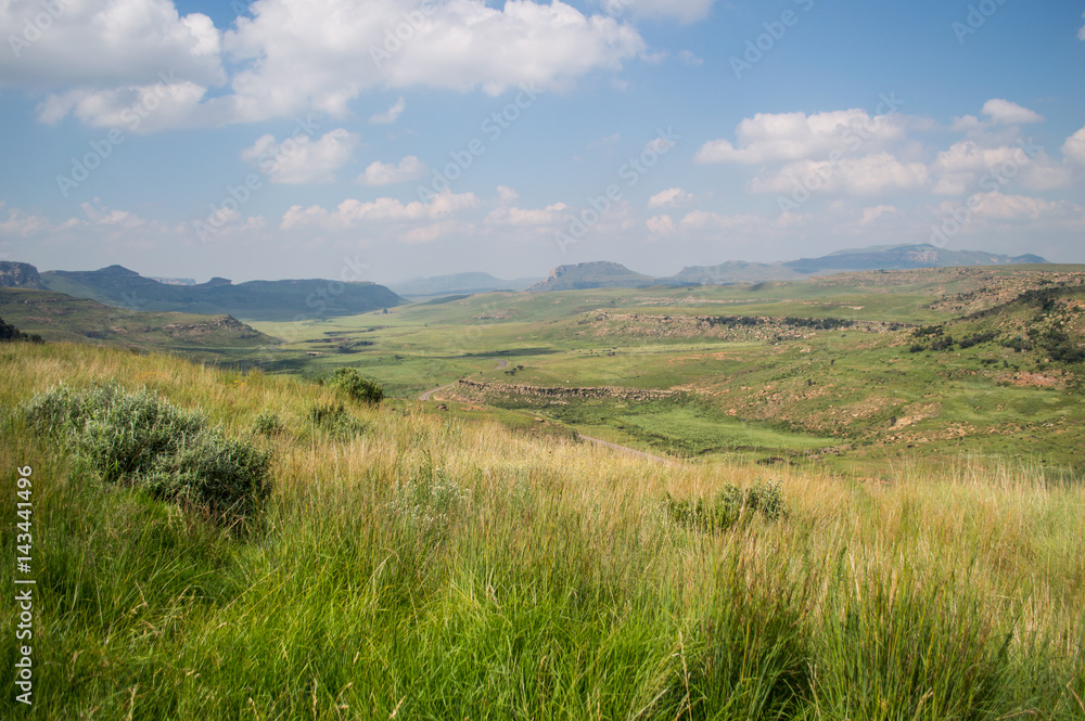 Mountain Landscape in Golden Gate Highlands National Park in South Africa’s Freestate