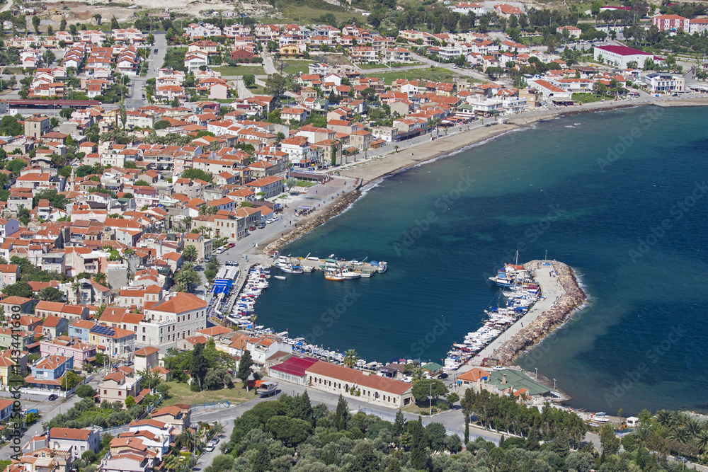 Scenic view of Yenifoça İzmir Turkey