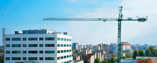 Construction site, panorana