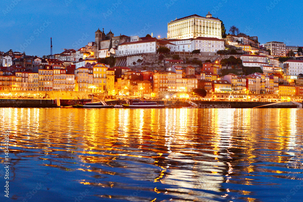 Porto at twilight, Portugal