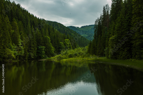 Lacul Rosu - Red Lake, Eastern Carpathians, Romania   © ben