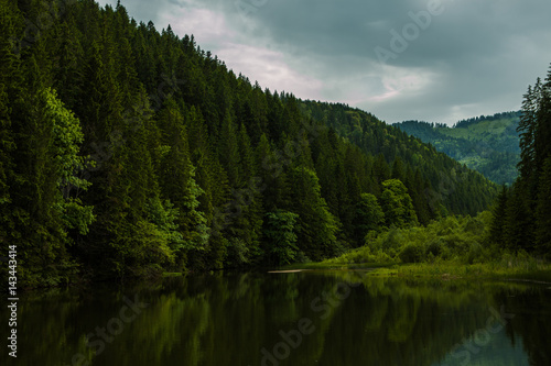 Lacul Rosu - Red Lake, Eastern Carpathians, Romania   © ben