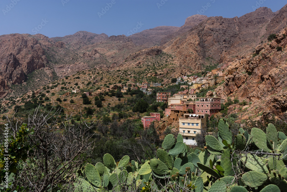 Village berbère de Tagdicht, Tafraout, Maroc