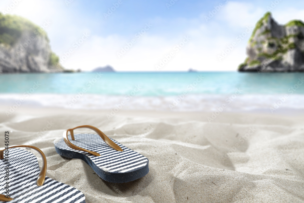 Obraz premium flip flops 