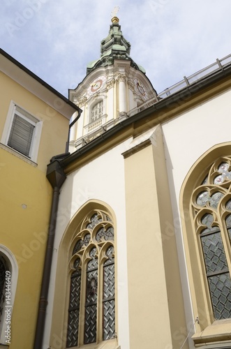 Tower of the City Parish in Graz, Austria