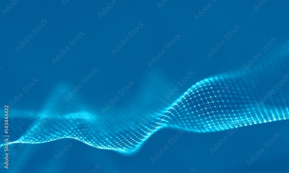 Abstract Blue Geometrical Background . Connection structure. Science background. Futuristic Technology HUD Element . Сonnecting dots and lines . Big data visualization and Business . Abstract Blue Geometrical Background . Connection structure. Science background. Futuristic Technology HUD Element . Сonnecting dots and lines . Big data visualization and Business .