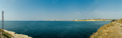 Panorama of Sevastopol near the Saint Vladimir's Cathedral, Tauric Chersonese, Crimea