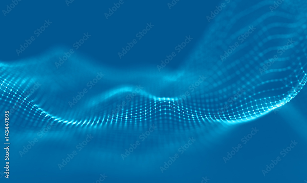 Abstract Blue Geometrical Background . Connection structure. Science background. Futuristic Technology HUD Element . Сonnecting dots and lines . Big data visualization and Business . Abstract Blue Geometrical Background . Connection structure. Science background. Futuristic Technology HUD Element . Сonnecting dots and lines . Big data visualization and Business .