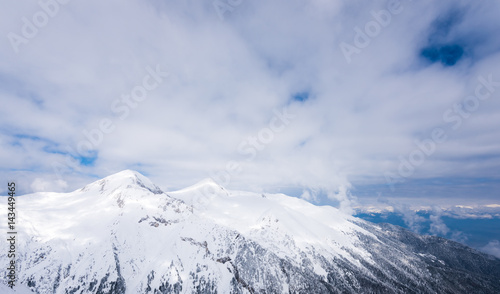 Mountain peak in winter © dbrus