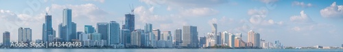 Skyline of the city of Miami at a daytime © Dudarev Mikhail