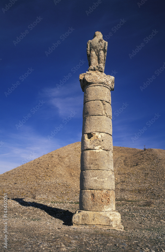 Eagle statue in Mount Nemrud Turkey