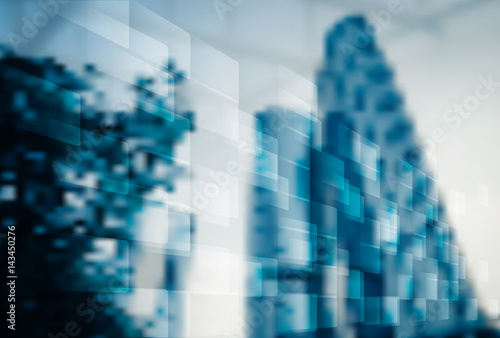 Abstract blur business office background
