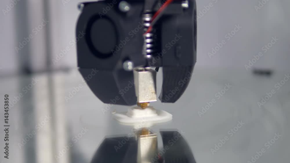 3d printer working. Timelapse 4K 3d printer working. Timelapse 4K