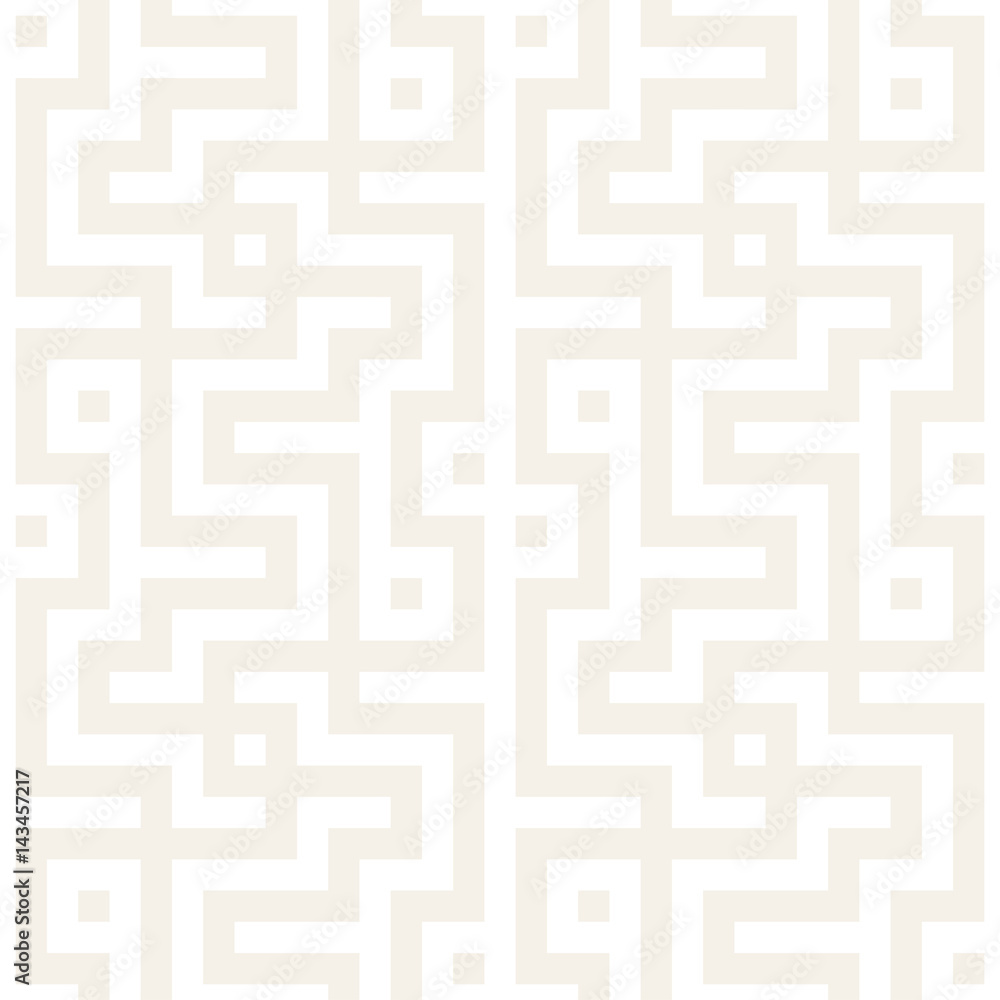 Maze Tangled Lines Contemporary Graphic. Abstract Geometric Background Design. Vector Seamless Pattern. Maze Tangled Lines Contemporary Graphic. Abstract Geometric Background Design. Vector Seamless Pattern.
