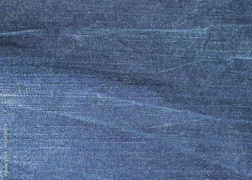 Blue jeans texture, textile background