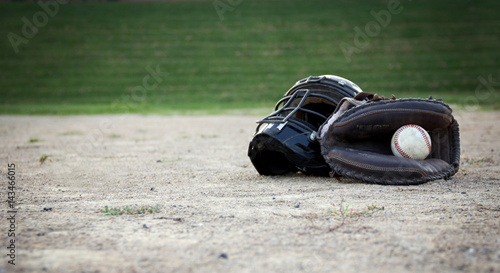 Photography Men's baseball catcher's gear