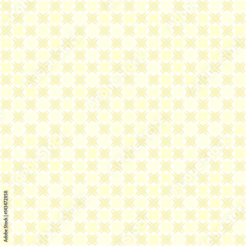 Yellow abstract checkered pattern. Seamless vector