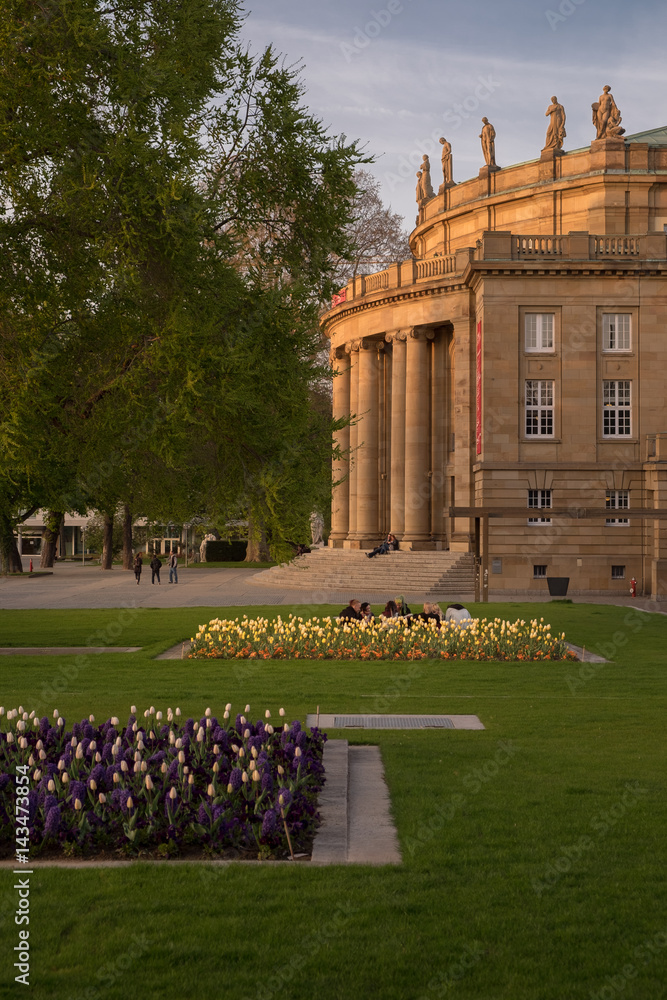 Obraz premium Stuttgart Schlossgarten