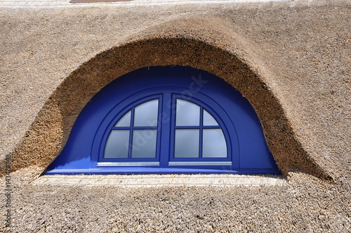 Blaues Fenster