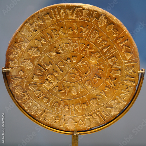 Phaistos Disk in High Resolution, Side B