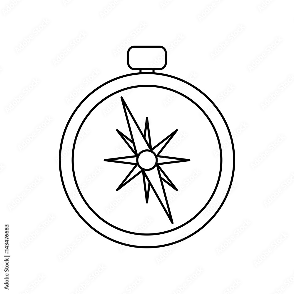 Compass navigation position icon vector illustration graphic design Compass navigation position icon vector illustration graphic design