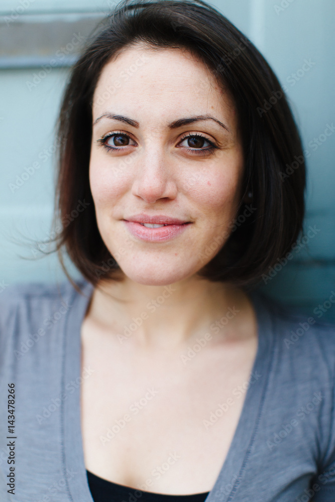 Portrait of a young woman Portrait of a young woman