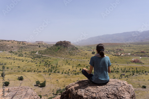 Voyage au sud du Maroc : kasbah de Tizourgane  photo