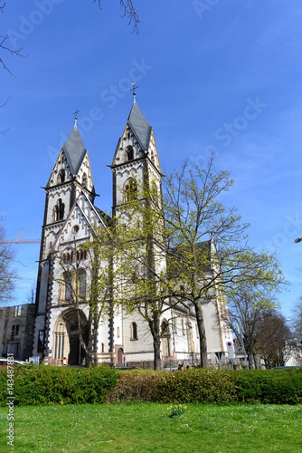 Dreifaltigkeitskirche in der hessischen Landeshauptstadt Wiesbaden photo