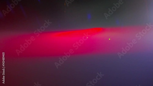 Foggy Nighclub With High Energy Lights photo