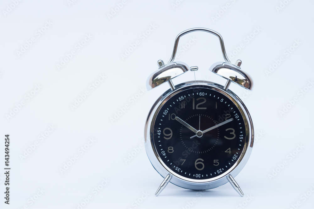 Alarm clock isolated on white background Alarm clock isolated on white background