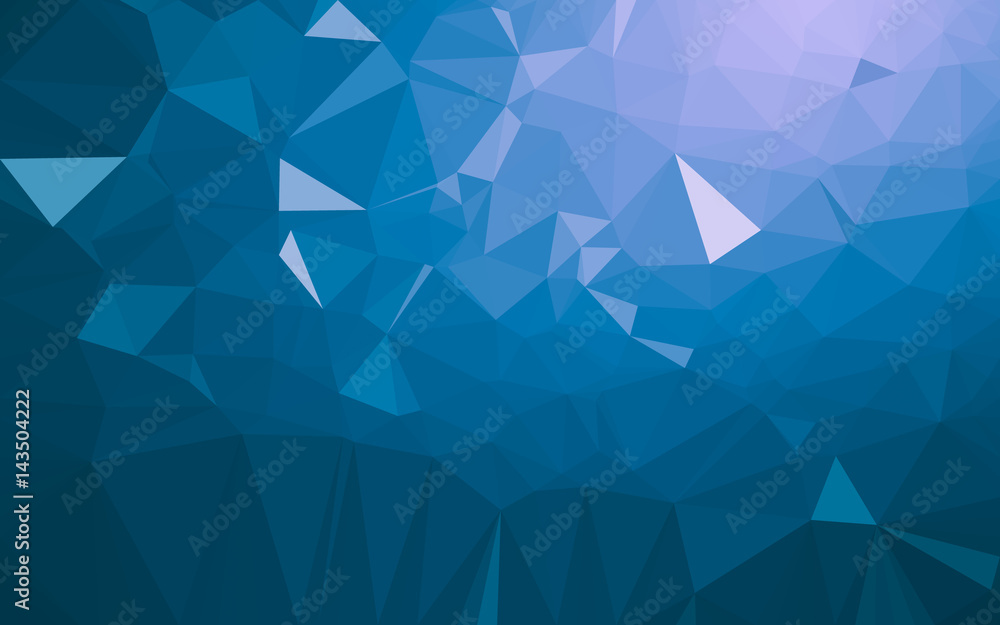 Fototapeta premium Abstract low poly background, geometry triangle