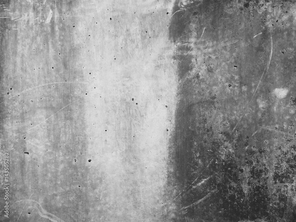 Obraz premium Grey grunge textured wall. Copy space