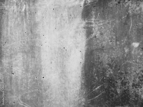 Grey grunge textured wall. Copy space © srckomkrit
